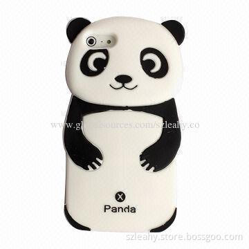 Panda-shaped silicone case for iPhone 5/5S